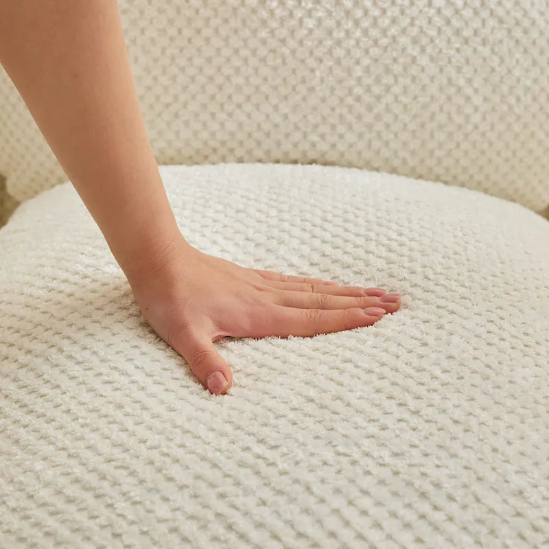 Chaise longue réglable blanche 47,8 avec dossier haut