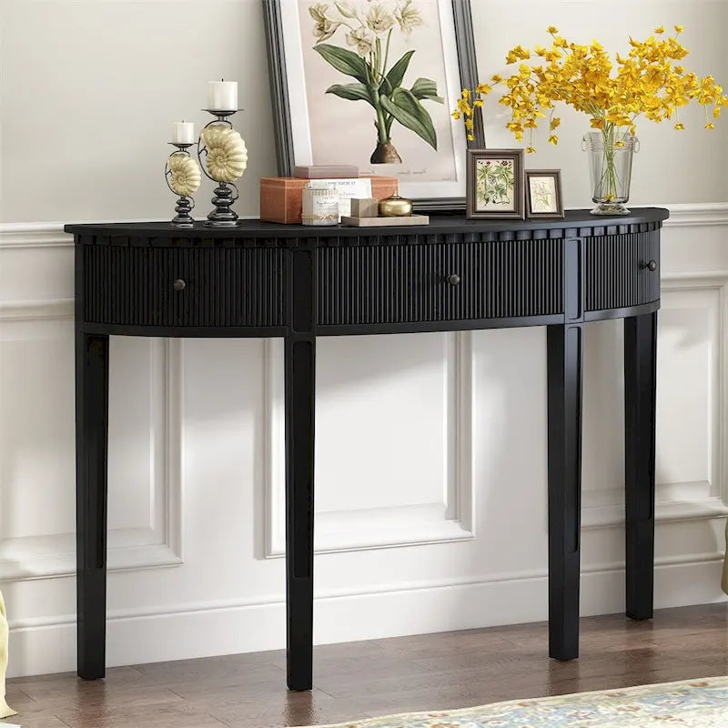 U-Style : Caractéristiques distinctives de la console en placage de pin
