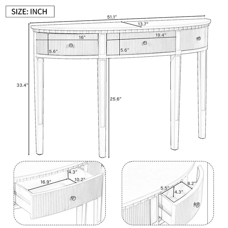 U-Style : Caractéristiques distinctives de la console en placage de pin