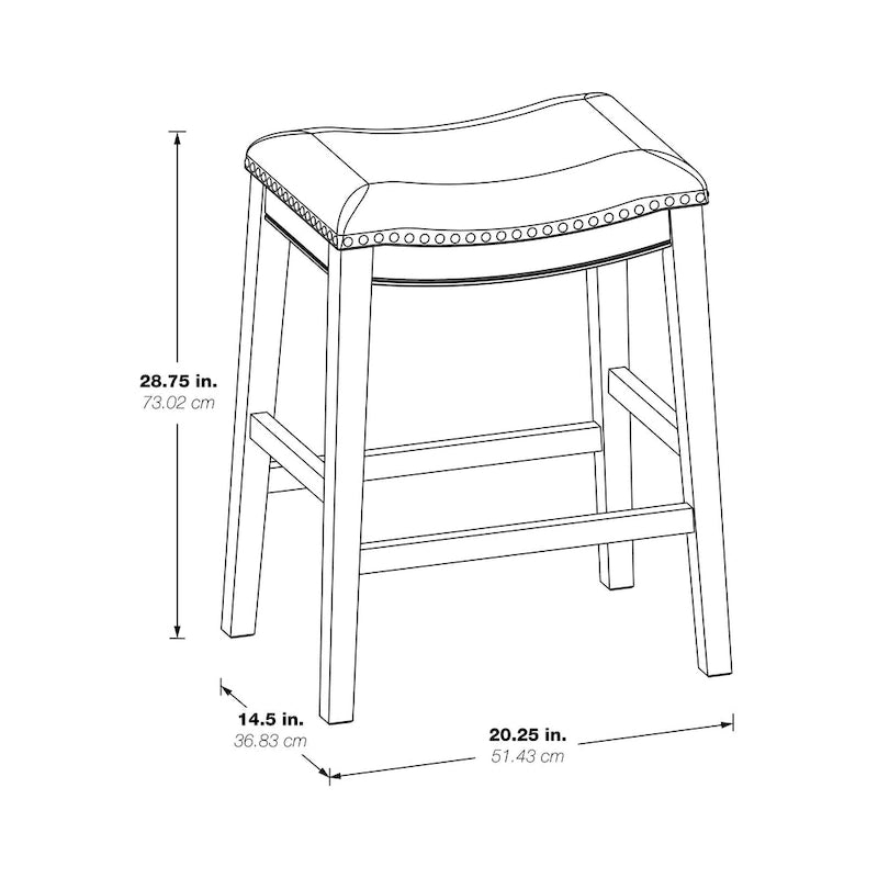 Tabouret de selle 30 (paquet de 2)