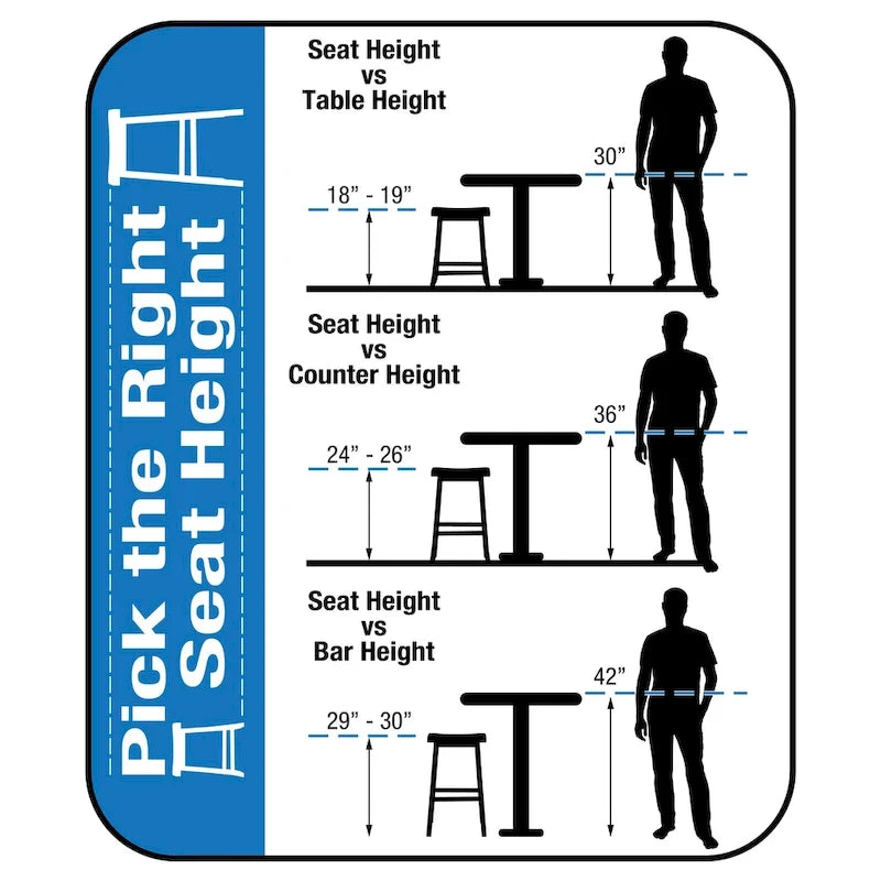Tabouret de selle 30 (paquet de 2)