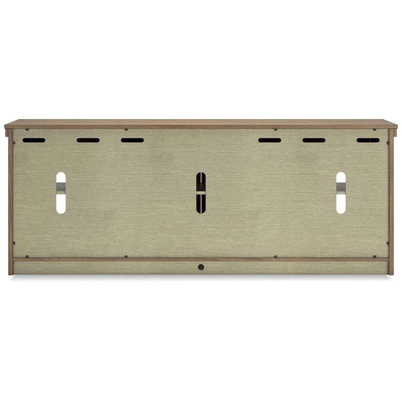 Meuble TV marron 85 pour TV jusqu'à 97 - 85W x 18D x 33H