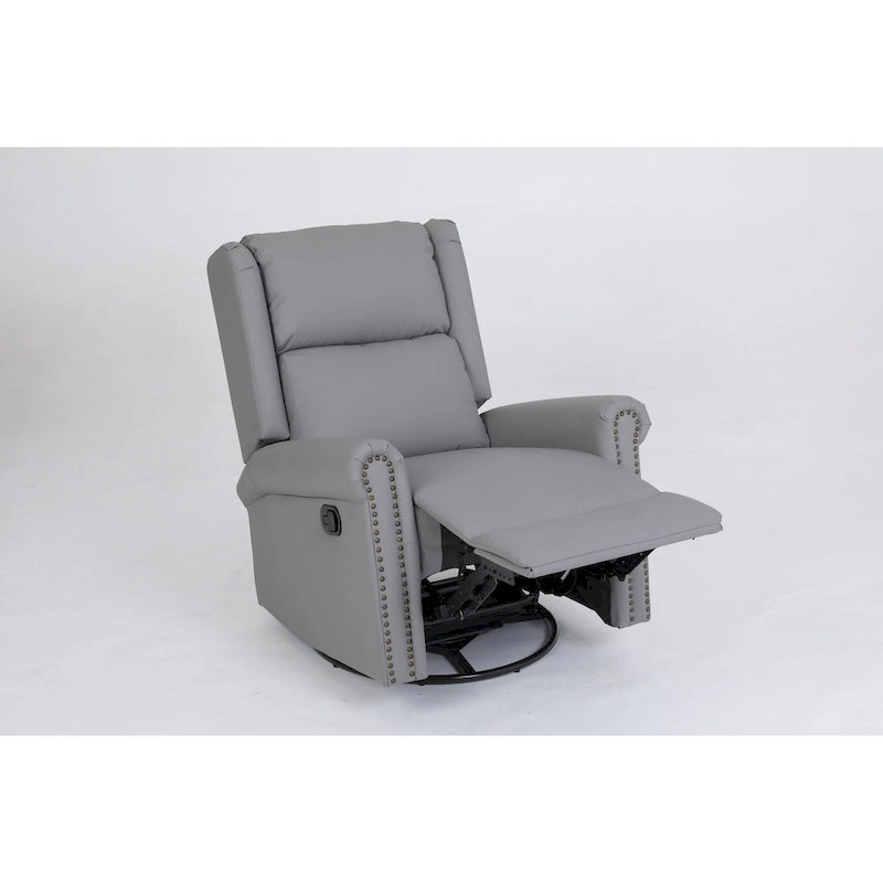 Fauteuil-lit simple convertible en velours avec dossier réglable et poche de rangement