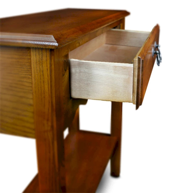Console en bois blanc