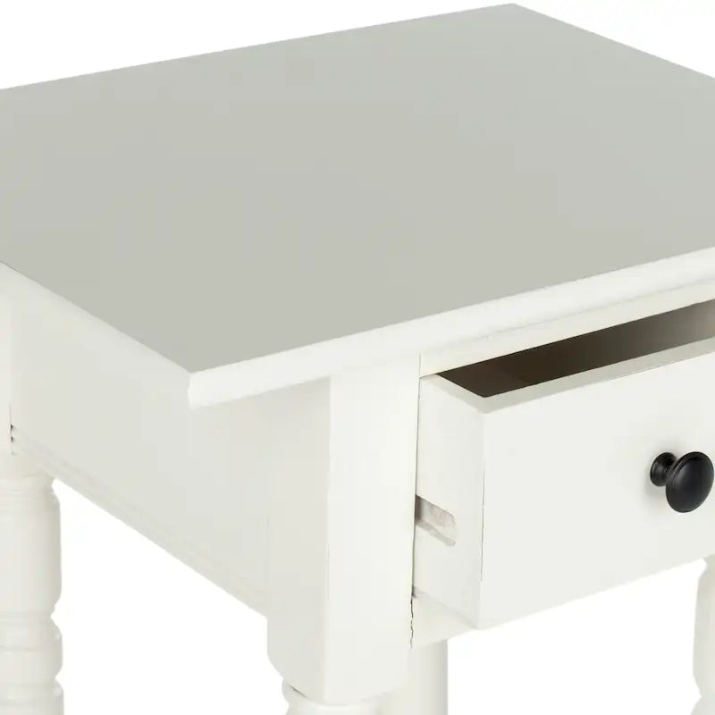 Table d'appoint noire - 17,7 x 13,8 x 31,9 - 18L x 14P x 32H