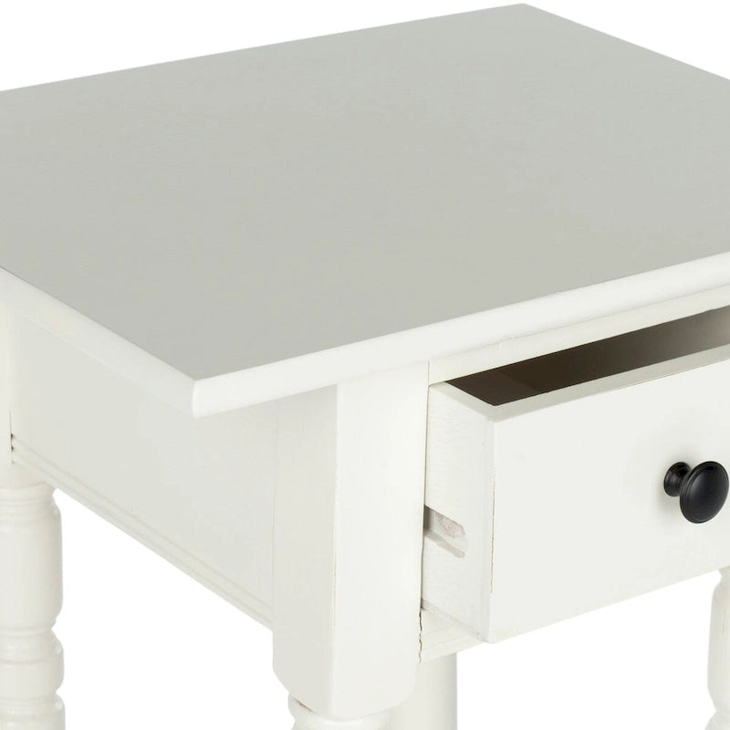 Table d'appoint noire - 17,7 x 13,8 x 31,9 - 18L x 14P x 32H
