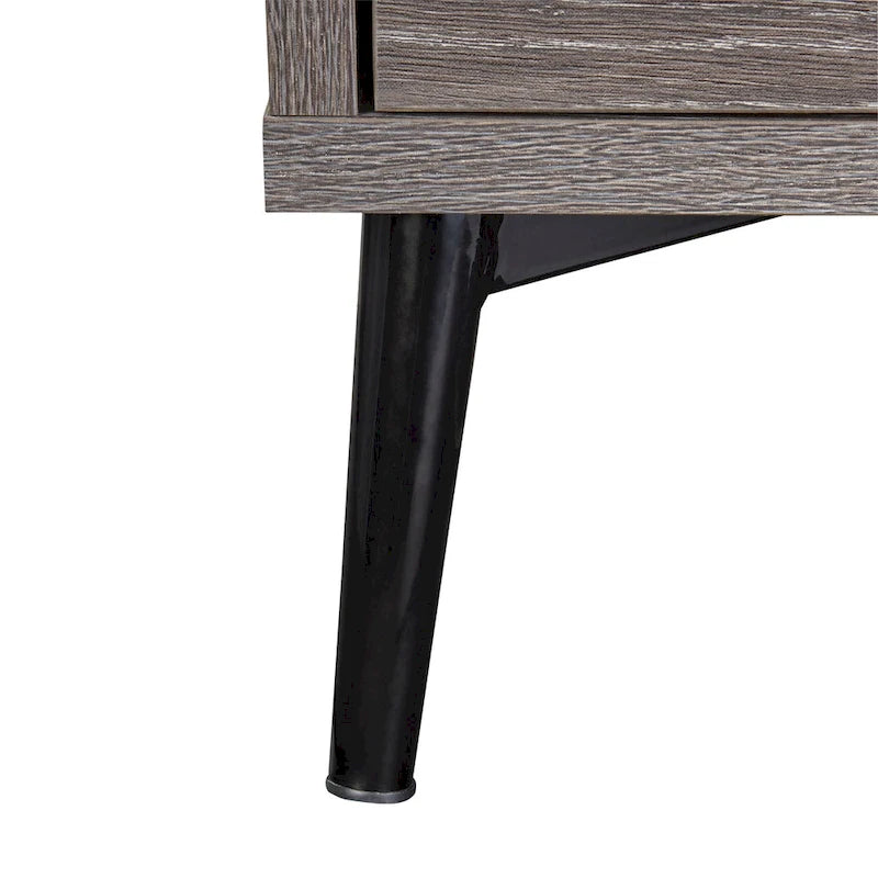 Porte-manteau d'entrée, équipé d'un banc, d'un meuble à chaussures, de patères et de compartiments de rangement – grain de bois vieilli.