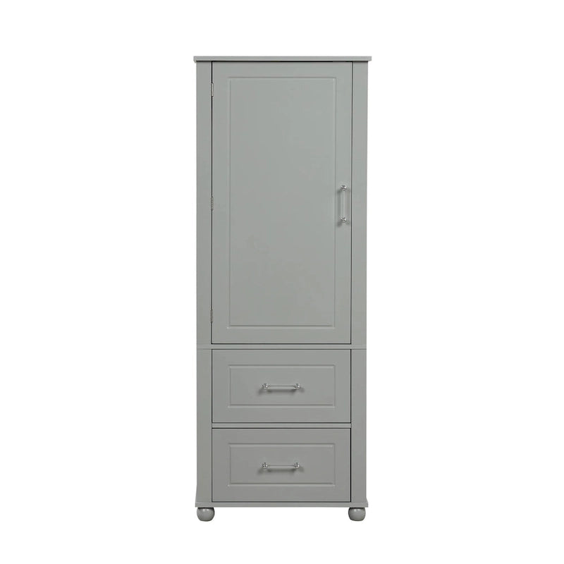 Meuble de rangement haut de salle de bain, Armoire de rangement sur pied