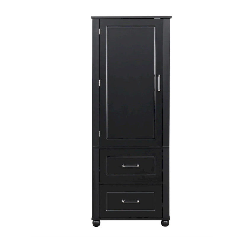 Meuble de rangement haut de salle de bain, Armoire de rangement sur pied
