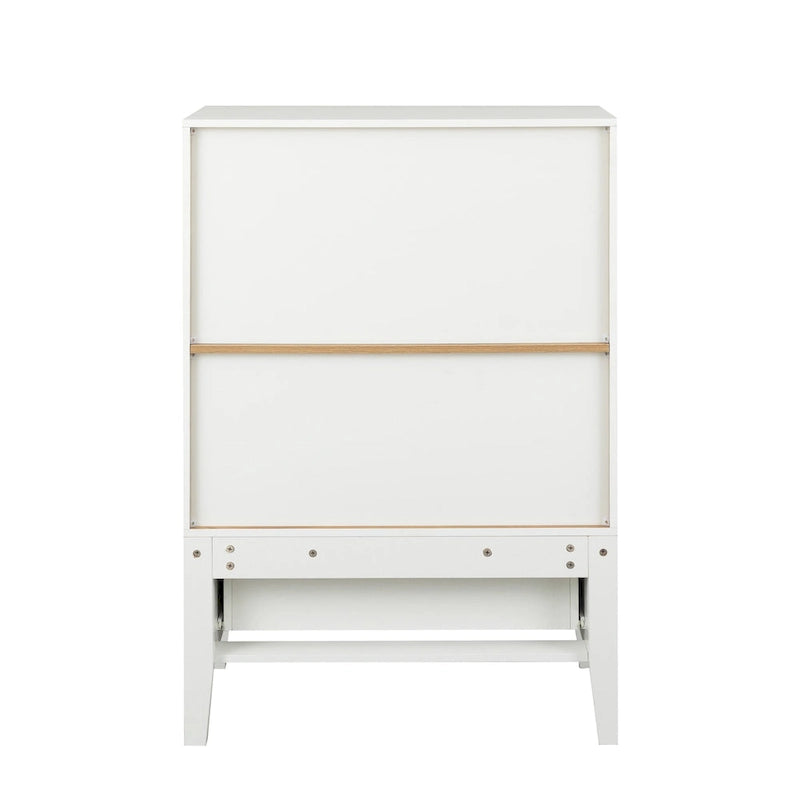 Meuble de buffet avec porte-bouteilles et porte-verres pour couloirs et salons