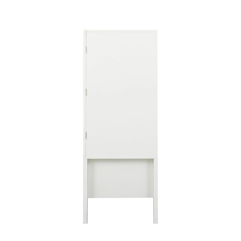 Meuble de buffet avec porte-bouteilles et porte-verres pour couloirs et salons